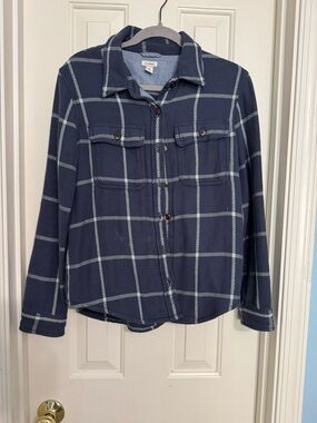 L.L.Bean blue Button-Up Shirt / Shacket